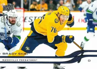 Карточка Brady Skjei/Брэди Шей (Nashville Predators/Нэшвилл Предаторз) НХЛ/NHL