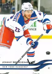 Хоккей. Карточка Джонни Бродзински (New York Rangers/Нью-Йорк Рейнджерс) НХЛ/NHL