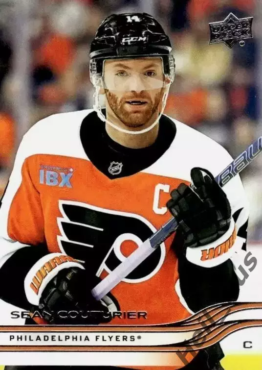 Карточка Couturier/Шон Кутюрье (Philadelphia Flyers/Филадельфия Флайерз) НХЛ/NHL