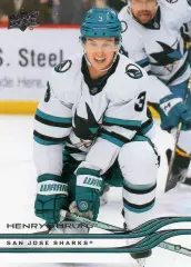 Хоккей. Карточка Henry Thrun/Генри Трун (San Jose Sharks/Сан-Хосе Шаркс) НХЛ/NHL