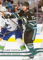 Карточка Tyler Toffoli/Тайлер Тоффоли (San Jose Sharks/Сан-Хосе Шаркс) НХЛ/NHL