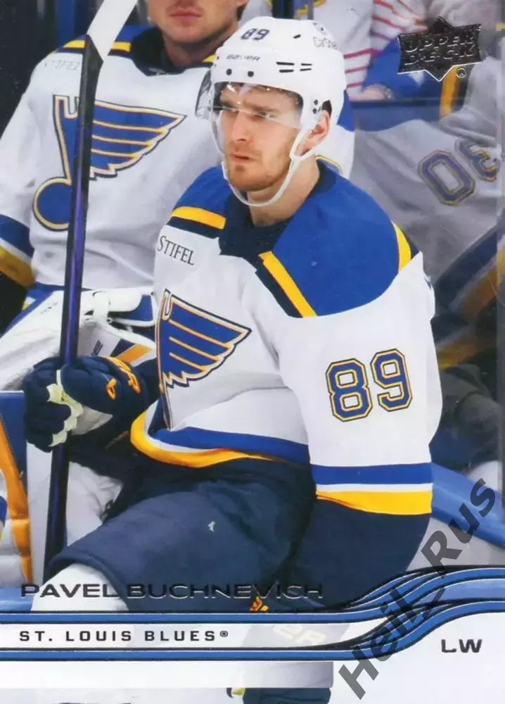 Карточка Павел Бучневич St Louis Blues/Сент-Луис Блюз Северсталь/СКА NHL/НХЛ КХЛ
