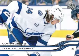 Карточка Conor Geekie/Конор Гики Tampa Bay Lightning/Тампа-Бэй Лайтнинг NHL/НХЛ