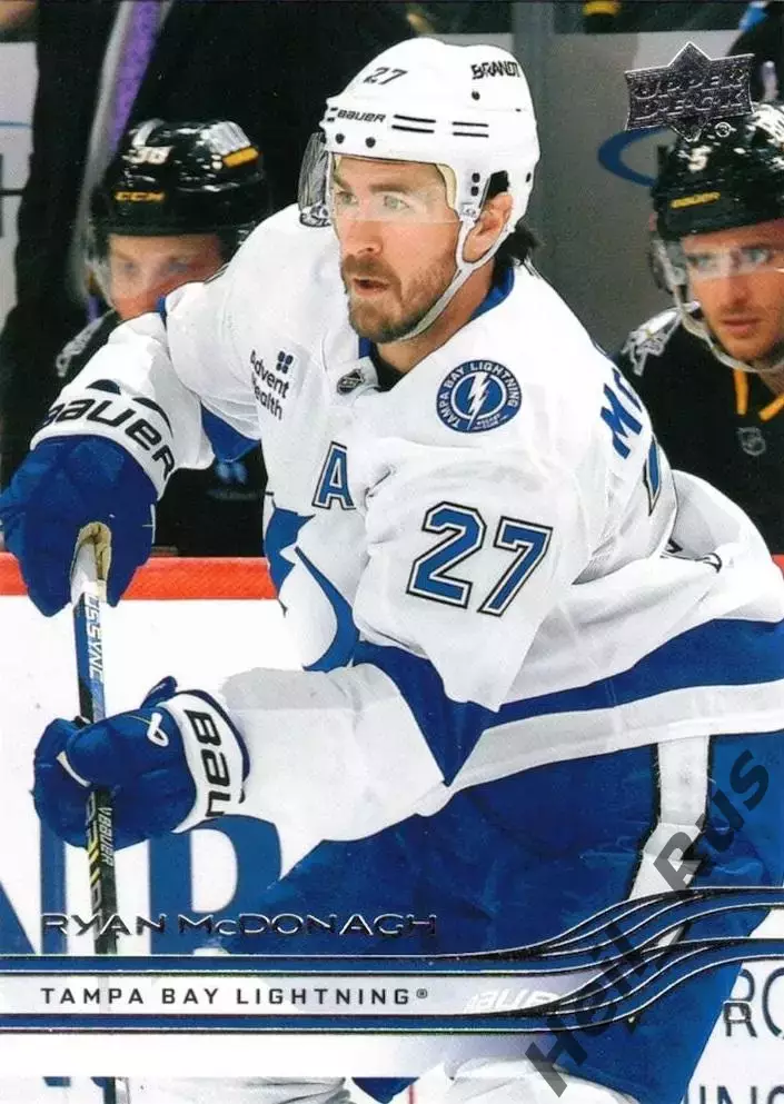 Карточка Райан Макдона Tampa Bay Lightning/Тампа-Бэй Лайтнинг, Барыс НХЛ/NHL/КХЛ