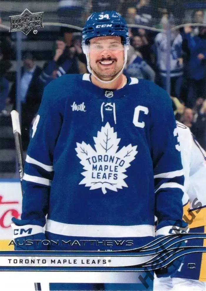 Карточка Auston Matthews/Остон Мэттьюс (Toronto Maple Leafs / Торонто) НХЛ/NHL