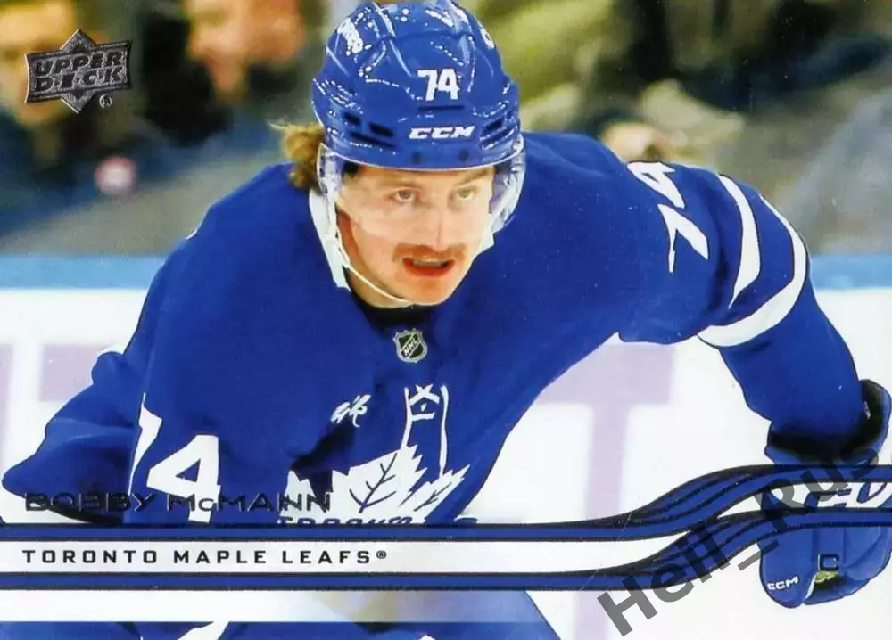 Карточка McMann / Бобби Макманн (Toronto Maple Leafs/Торонто Мейпл Лифс) НХЛ/NHL