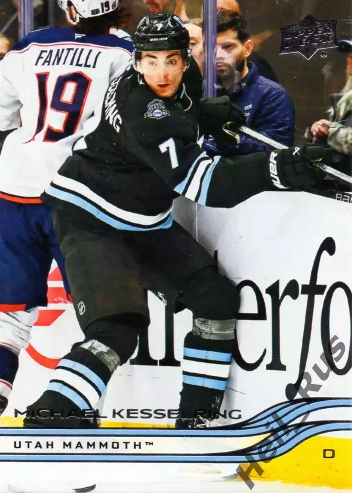 Карточка Michael Kesselring/Майкл Кесселринг (Utah Mammoth/Юта Маммот) НХЛ/NHL