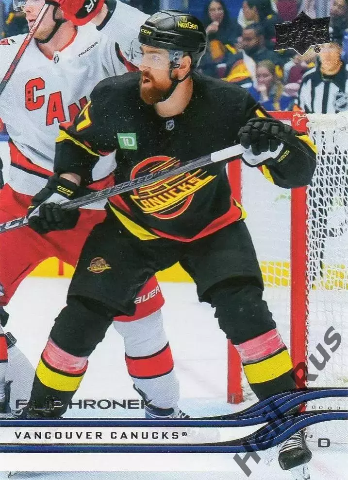 Карточка Filip Hronek / Филип Гронек (Vancouver Canucks/Ванкувер Кэнакс) НХЛ/NHL