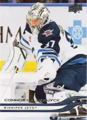 Карточка Connor Hellebuyck/Коннор Хеллебак Winnipeg Jets/Виннипег Джетс; НХЛ/NHL