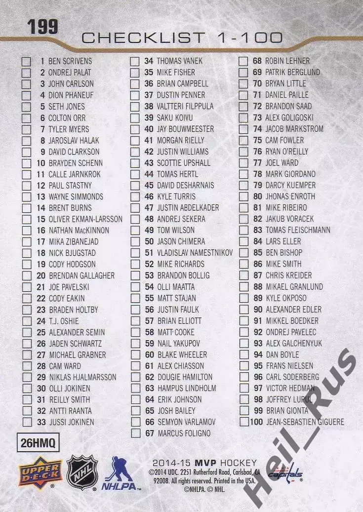 Хоккей. Карточка Александр Овечкин Вашингтон Кэпиталз/Динамо Москва, NHL/НХЛ/КХЛ 1