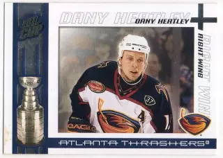Хоккей. Карточка Dany Heatley / Дэни Хитли (Atlanta Thrashers/Атланта) НХЛ/NHL