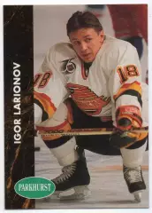 Карточка Игорь Ларионов (Ванкувер Кэнакс, Химик, ЦСКА, Торпедо, СКА) НХЛ/NHL/КХЛ