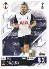 Футбол. Карточка Раду Дрэгушин (Тоттенхэм Хотспур, Ювентус) Лига Европы 2024-25