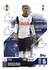 Футбол. Карточка Ив Биссума (Тоттенхэм Хотспур) Лига Европы 2024-25 TOPPS