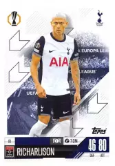 Футбол. Карточка Ришарлисон Тоттенхэм Хотспур, Эвертон Лига Европы 2024-25 TOPPS