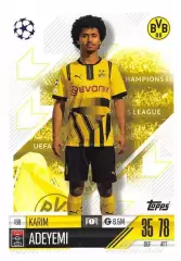 Футбол. Карточка Карим Адейеми (Боруссия Дортмунд) Лига Чемпионов 2024-25 TOPPS