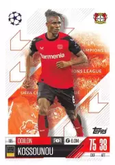 Футбол. Карточка Одилон Коссуну Байер 04 Леверкузен Лига Чемпионов 2024-25 TOPPS