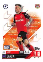 Карточка Алеш Гарсия Байер 04/Манчестер Сити/Жирона/Эйбар Лига Чемпионов 2024-25