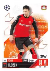 Карточка Адам Гложек Байер 04 Леверкузен/Хоффенхайм Лига Чемпионов 2024-25 TOPPS