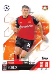 Карточка Патрик Шик (Байер 04, Рома/Сампдория/РБ Лейпциг) Лига Чемпионов 2024-25
