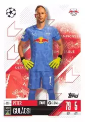 Футбол. Карточка Петер Гулачи РБ Лейпциг, Ливерпуль Лига Чемпионов 2024-25 TOPPS