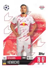 Карточка Беньямин Хенрикс (РБ Лейпциг, Байер 04, Монако) Лига Чемпионов 2024-25