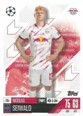 Футбол. Карточка Николас Зайвальд (РБ Лейпциг) Лига Чемпионов 2024-25 TOPPS