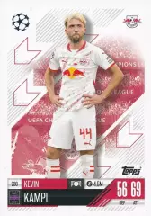 Футбол Карточка Кевин Кампль РБ Лейпциг/Боруссия Дортмунд Лига Чемпионов 2024-25