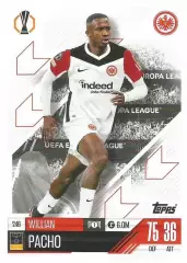 Карточка Вильян Пачо Айнтрахт Франкфурт, Пари Сен-Жермен/ПСЖ Лига Европы 2024-25