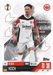 Карточка Робин Кох Айнтрахт Франкфурт, Лидс Юнайтед/Фрайбург Лига Европы 2024-25