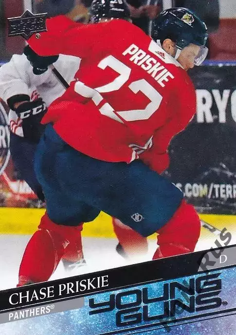 Карточка Chase Priskie/Чейз Приски Florida Panthers/Флорида, Сибирь НХЛ/NHL/КХЛ