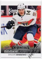 Карточка Григорий Денисенко Флорида Пантерз, Локомотив Ярославль/Ак Барс НХЛ/КХЛ