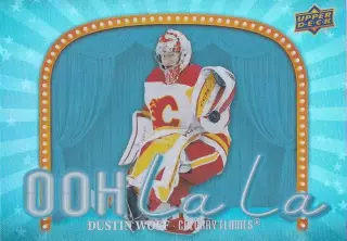 Хоккей. Карточка Dustin Wolf/Дастин Вольф Calgary Flames/Калгари Флэймз НХЛ/NHL