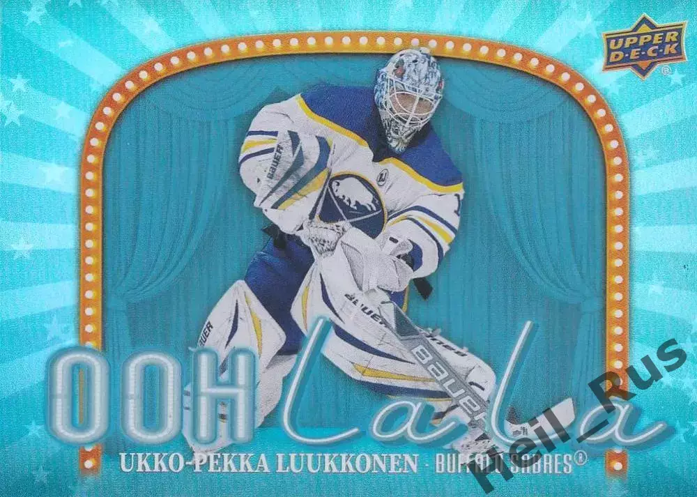Карточка Luukkonen/Укко-Пекка Луукконен (Buffalo Sabres/Баффало Сейбрз) NHL-НХЛ