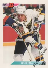 Хоккей. Карточка Brett Hull/Бретт Халл (St. Louis Blues/Сент-Луис Блюз) НХЛ/NHL