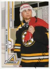 Хоккей. Карточка Marc Savard/Марк Савар (Boston Bruins/Бостон Брюинз) НХЛ/NHL
