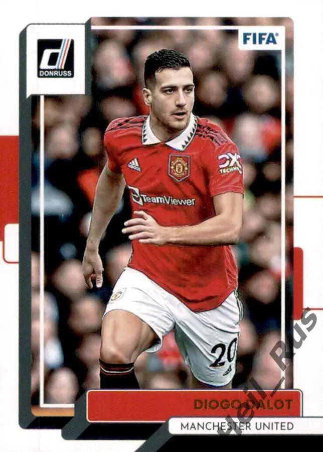 Футбол. Карточка Diogo Dalot/Диогу Дало Манчестер Юнайтед, Милан Panini 2022-23