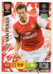 Футбол. Карточка Robin van Persie/Робин ван Перси Арсенал Лига Чемпионов 2010-11