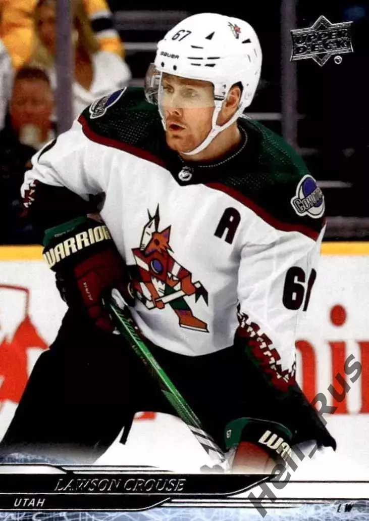 Карточка Lawson Crouse/Лоусон Крауз (Arizona Coyotes/Аризона, Utah/Юта) НХЛ/NHL
