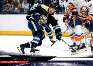 Карточка Cole Sillinger/Коул Силлинджер (Columbus Blue Jackets/Коламбус) NHL НХЛ