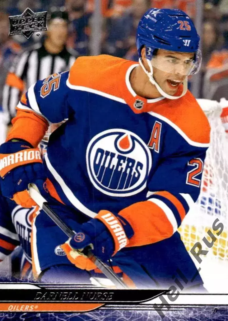Карточка Darnell Nurse / Дарнелл Нерс (Edmonton Oilers/Эдмонтон Ойлерз) НХЛ/NHL