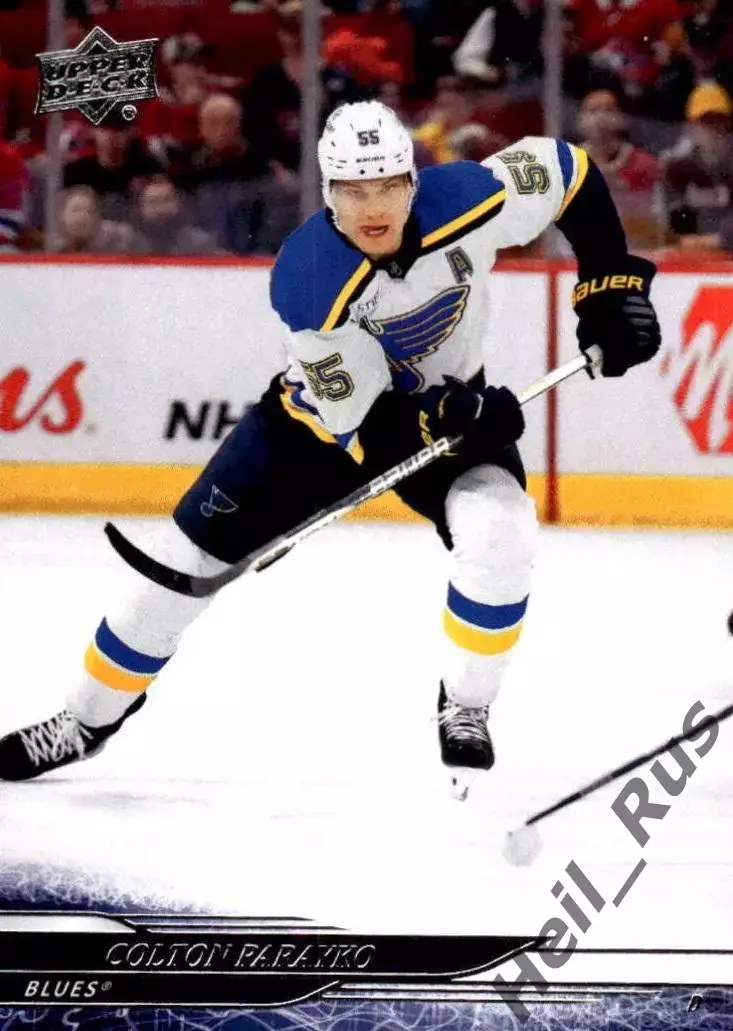 Карточка Colton Parayko/Колтон Парайко (St. Louis Blues/Сент-Луис Блюз) НХЛ NHL