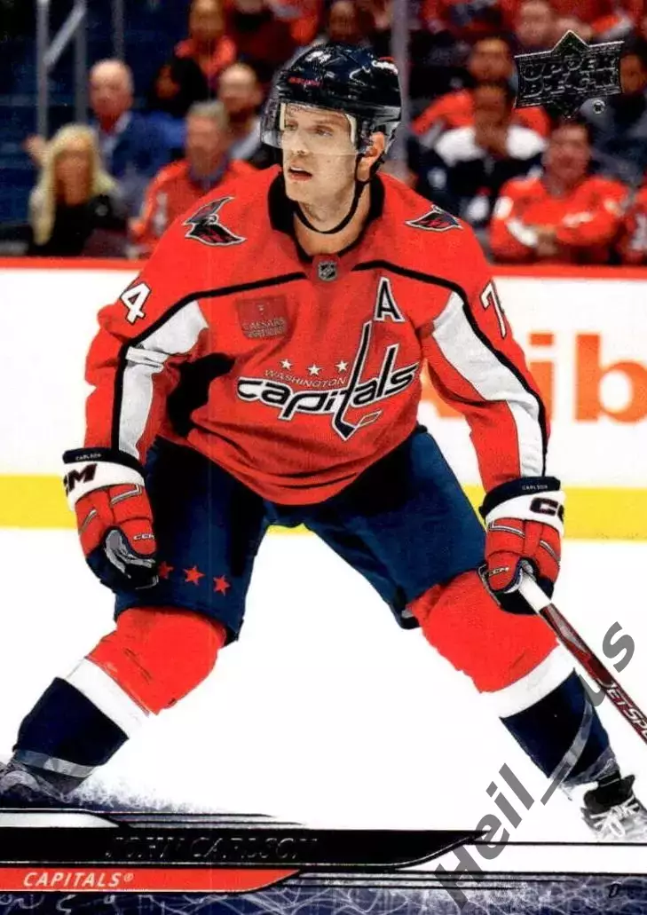 Хоккей Карточка John Carlson/Джон Карлсон Washington Capitals/Вашингтон, НХЛ/NHL