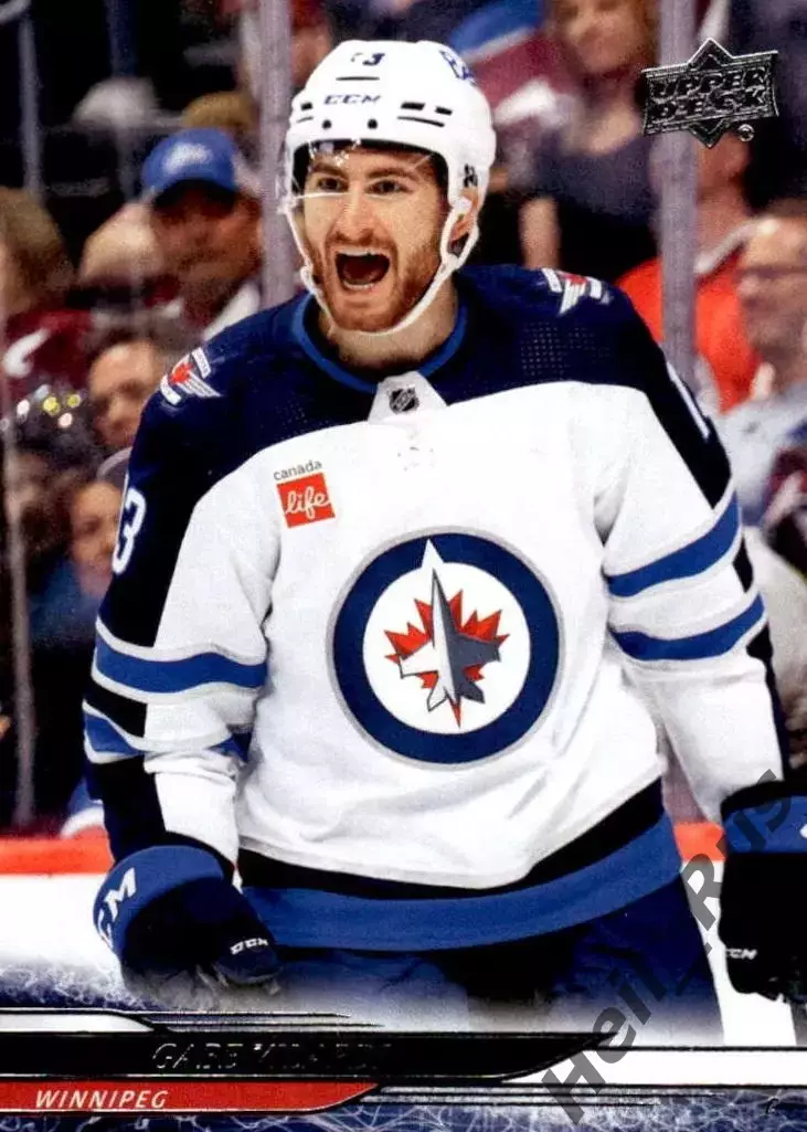 Карточка Gabe Vilardi/Габриэль Виларди (Winnipeg Jets/Виннипег Джетс) NHL/НХЛ