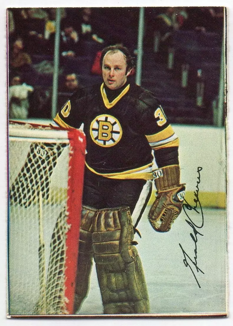 Хоккей Карточка Gerry Cheevers/Джерри Чиверс Boston Bruins/Бостон Брюинз НХЛ/NHL