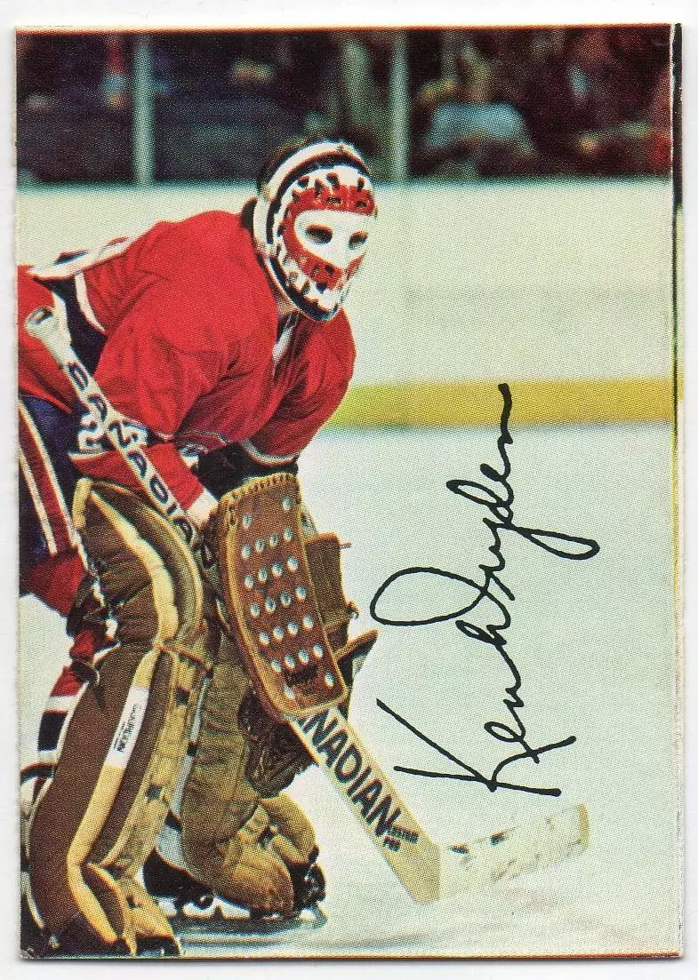Карточка Ken Dryden/Кен Драйден (Montreal Canadiens/Монреаль Канадиенс) НХЛ/NHL