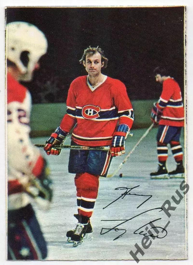 Карточка Guy Lafleur / Ги Лафлер (Montreal Canadiens/Монреаль Канадиенс) НХЛ/NHL