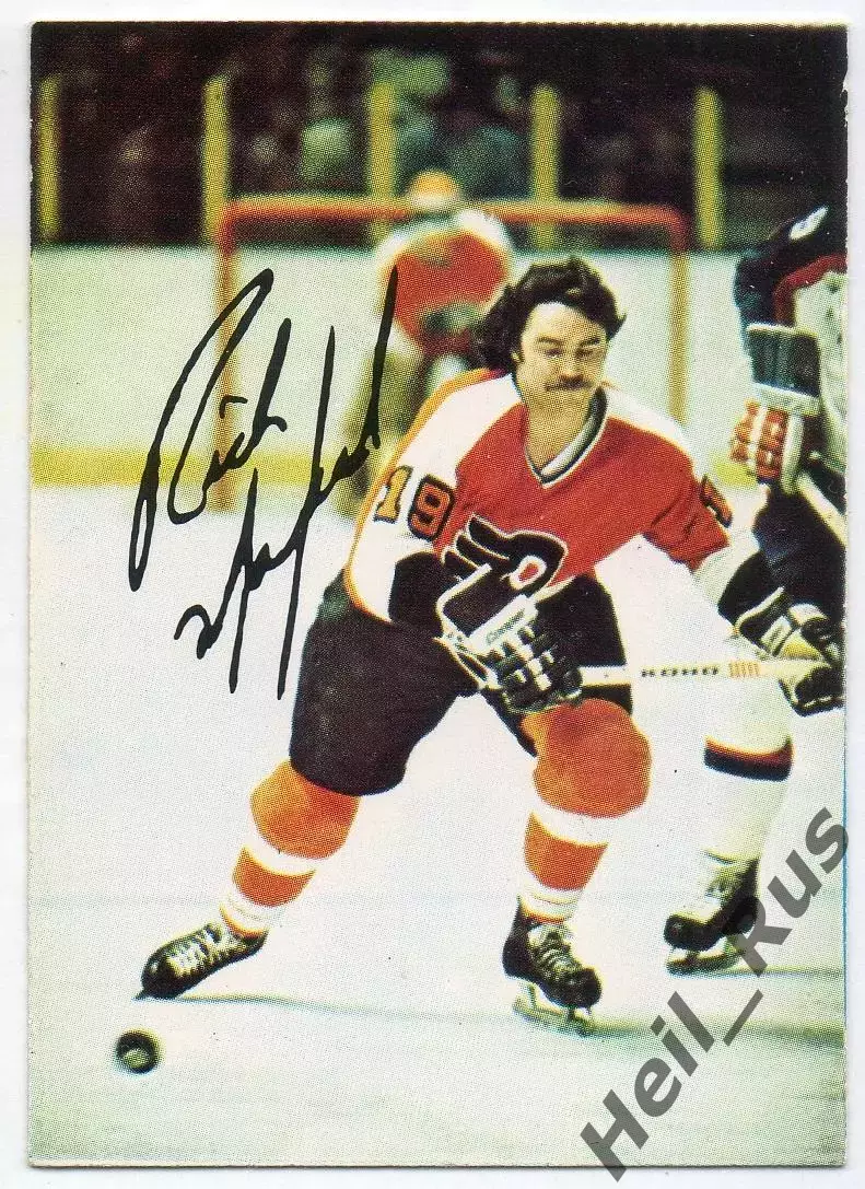 Карточка R. MacLeish/Рик Маклиш Philadelphia Flyers/Филадельфия Флайерз НХЛ/NHL