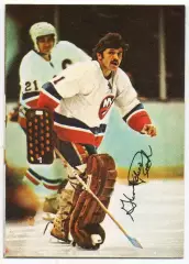 Карточка Glenn Resch/Гленн Реш (New York Islanders / Нью-Йорк Айлендерс) НХЛ/NHL