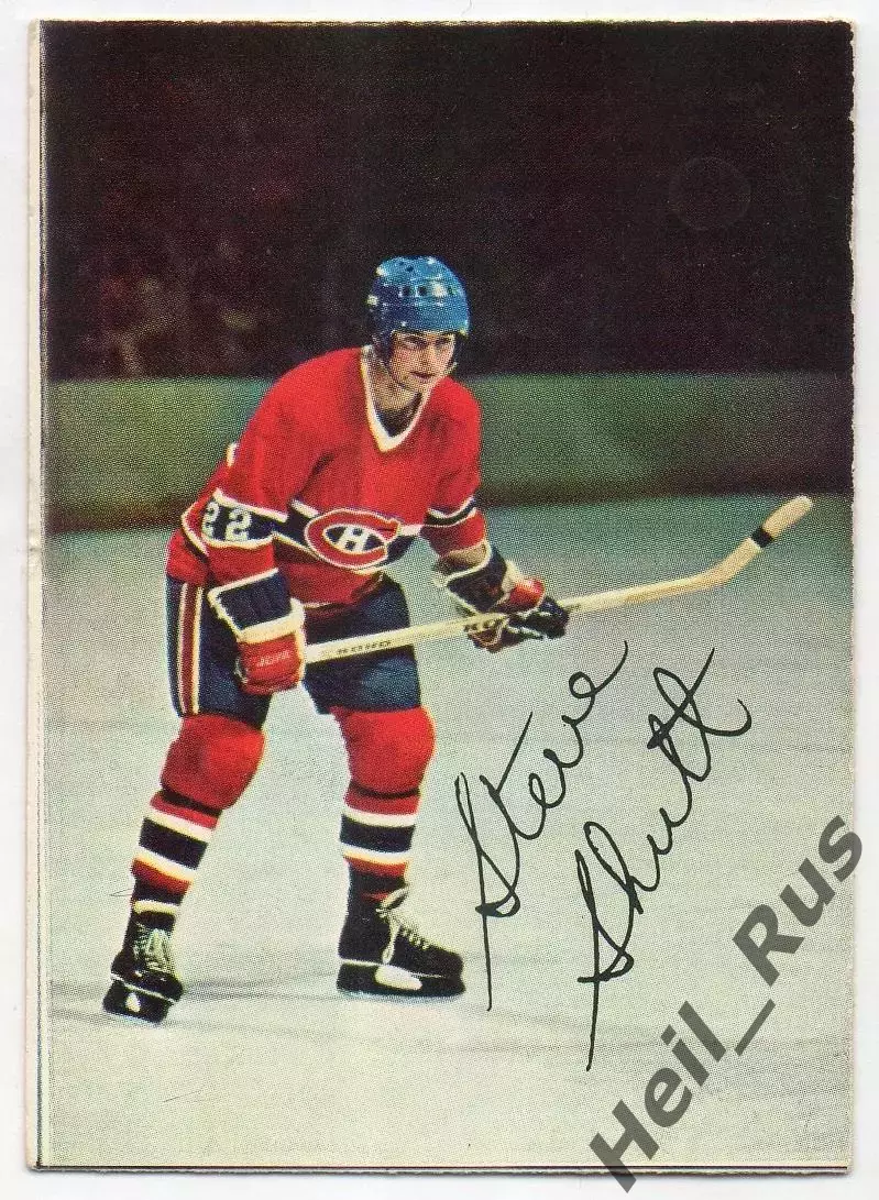 Карточка Steve Shutt / Стив Шатт (Montreal Canadiens/Монреаль Канадиенс) НХЛ/NHL